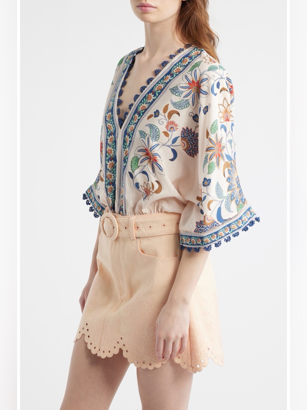 Floral Delhi Tapestry Bodysuit
